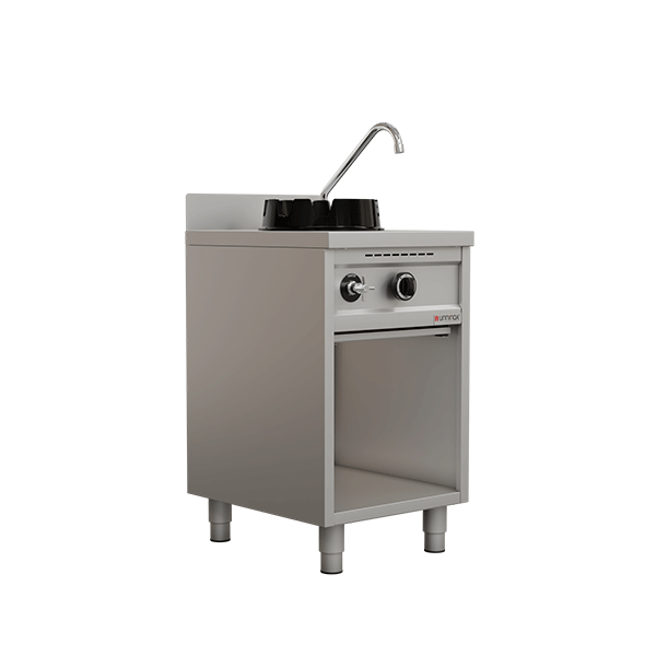Unninox Gas wok stove - 15 kW - 1 cooking zone - KRT-01-M