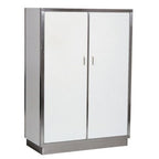 RVS SERVIESKAST 1 DEUR 5 LEVELS 680 - 7003.0700