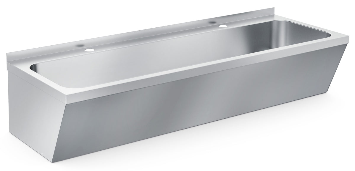 RVS WASBAK DUBBEL 1200X525X451MM - 7013.1220