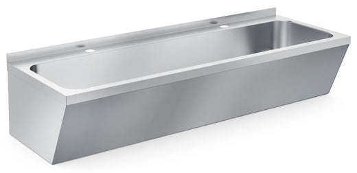 RVS wasbak dubbel 1200X525X451MM - Combisteel 7013.1220