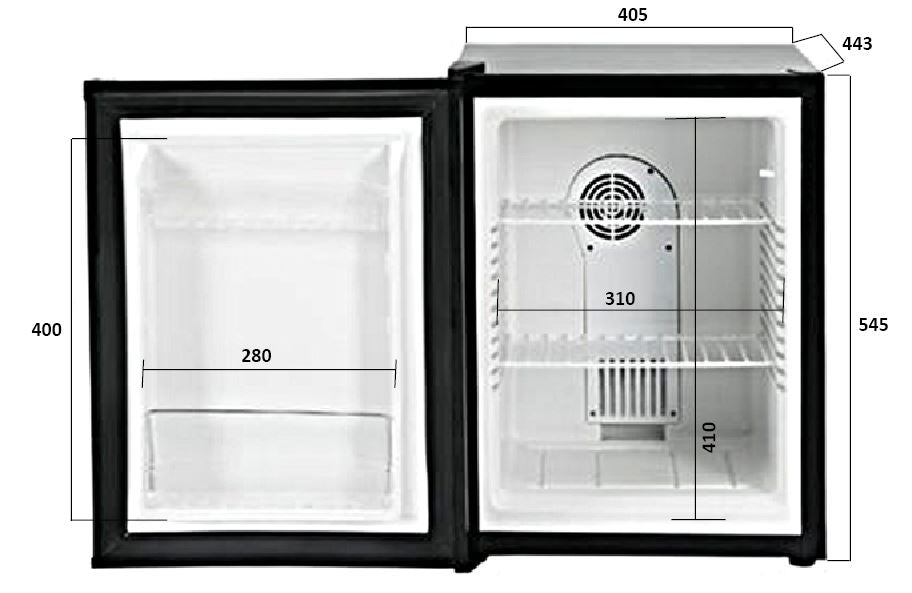 MINIBAR 40L PELTIER KOELING - aanvullende productfoto 5
