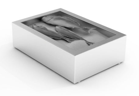 Crushed ice tray 1/1 GN top section stainless steel AISI 304 - Combisteel 7013.2700