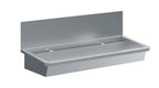 RVS WASBAK 2 KRANEN 1200MM
INCLUSIEF AFVOERPLUG EN SPATSCHERM, EXCLUSIEF KRANEN - 7013.4605