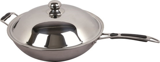 RVS inductie wokpan ø36 - Combisteel 7020.0140