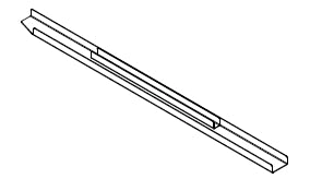 Eindstrip rechts - Combisteel 7020.1040