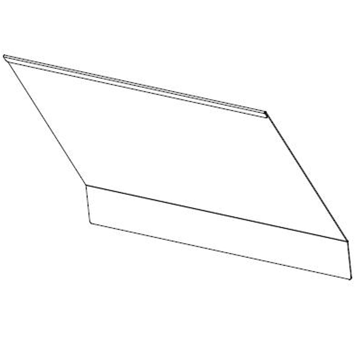 Heat shield - Combisteel 7020.1045