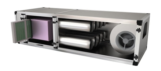 Geurfilterkast compleet 2500M3 - Combisteel 7052.0002