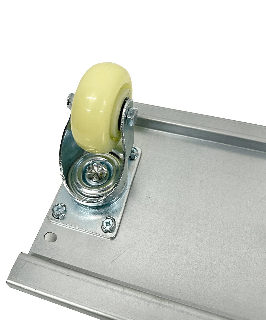 Castor set 4X for 7063.0025-0035-0085-0090 mounting by technician - Combisteel 7063.9002