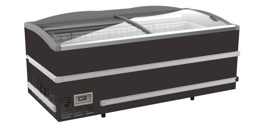 Supermarket chest freezer black head element manual defrosting - Combisteel 7072.0010