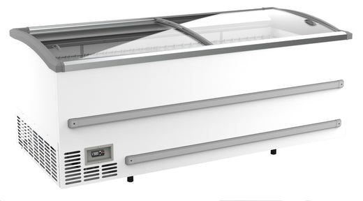 Supermarkt vrieskist wit 2125 handmatige ontdooiing - Combisteel 7072.0055