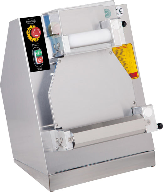 Deegroller 40CM recht - volledig RVS - Combisteel 7073.0140