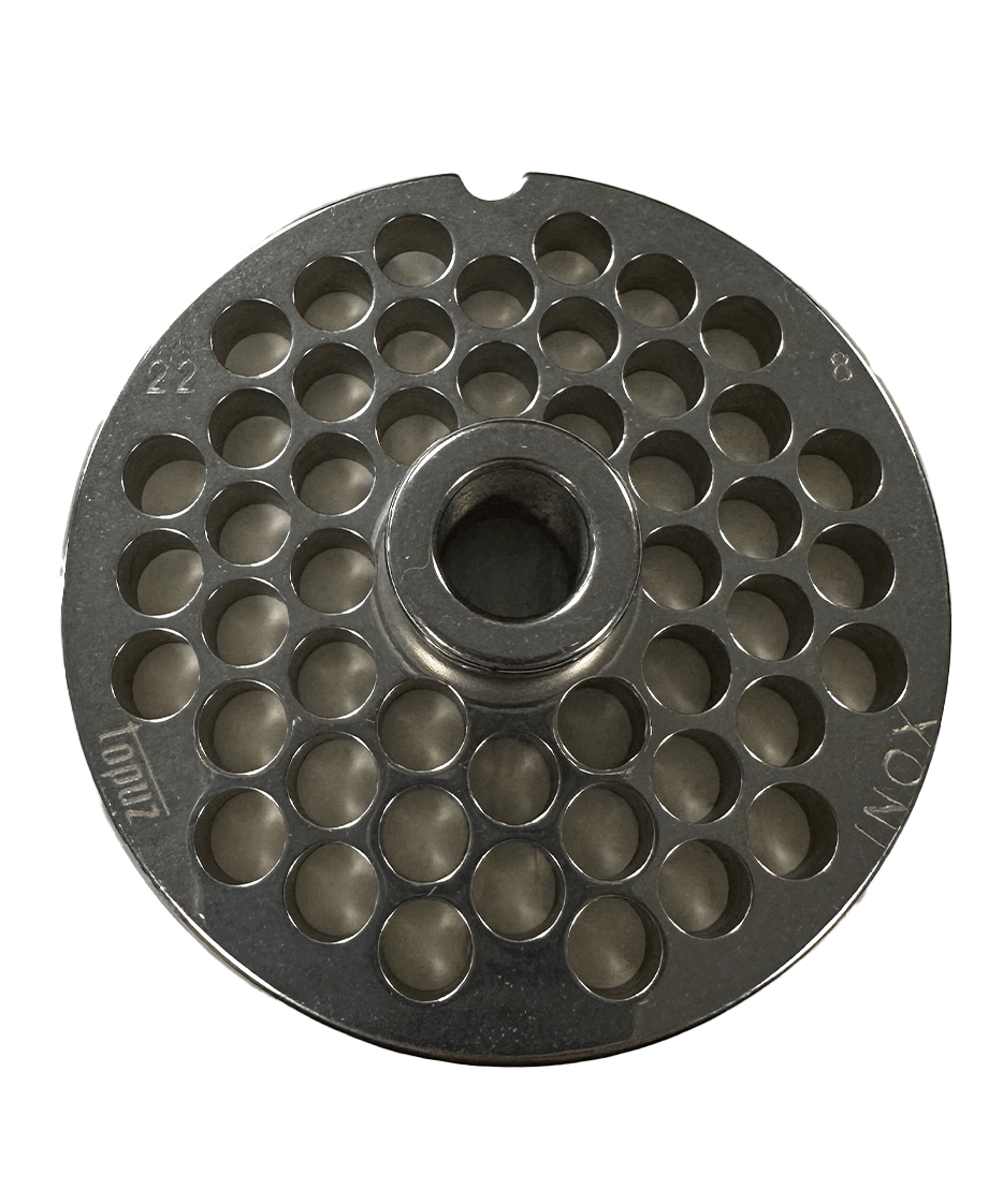 8MM disc for meat mincer 22 - 450KG/H - Combisteel 7073.9015