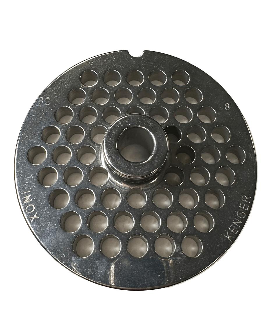 8MM disc for meat mincer 32 - 750KG/H - Combisteel 7073.9025