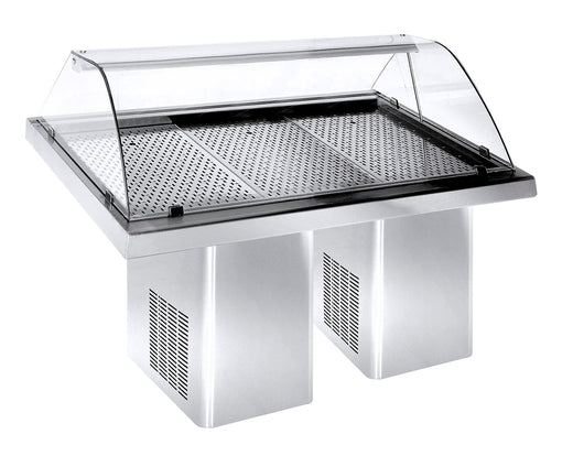Gekoelde visvitrine 1.9 - Combisteel 7083.0015