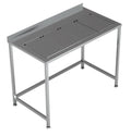 WERKTAFEL MET GEÏNTEGREERDE LEKBAK 1200X650 - 7084.0030