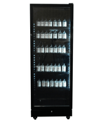 DRANKENKOELKAST 1 GLASDEUR ZWART SVE-450 BL - aanvullende productfoto 4