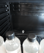 DRANKENKOELKAST 1 GLASDEUR ZWART MET LICHTBAK SVE-450 BLC - aanvullende productfoto 11