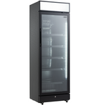 DRANKENKOELKAST 1 GLASDEUR ZWART MET LICHTBAK SVE-450 BLC - aanvullende productfoto 16