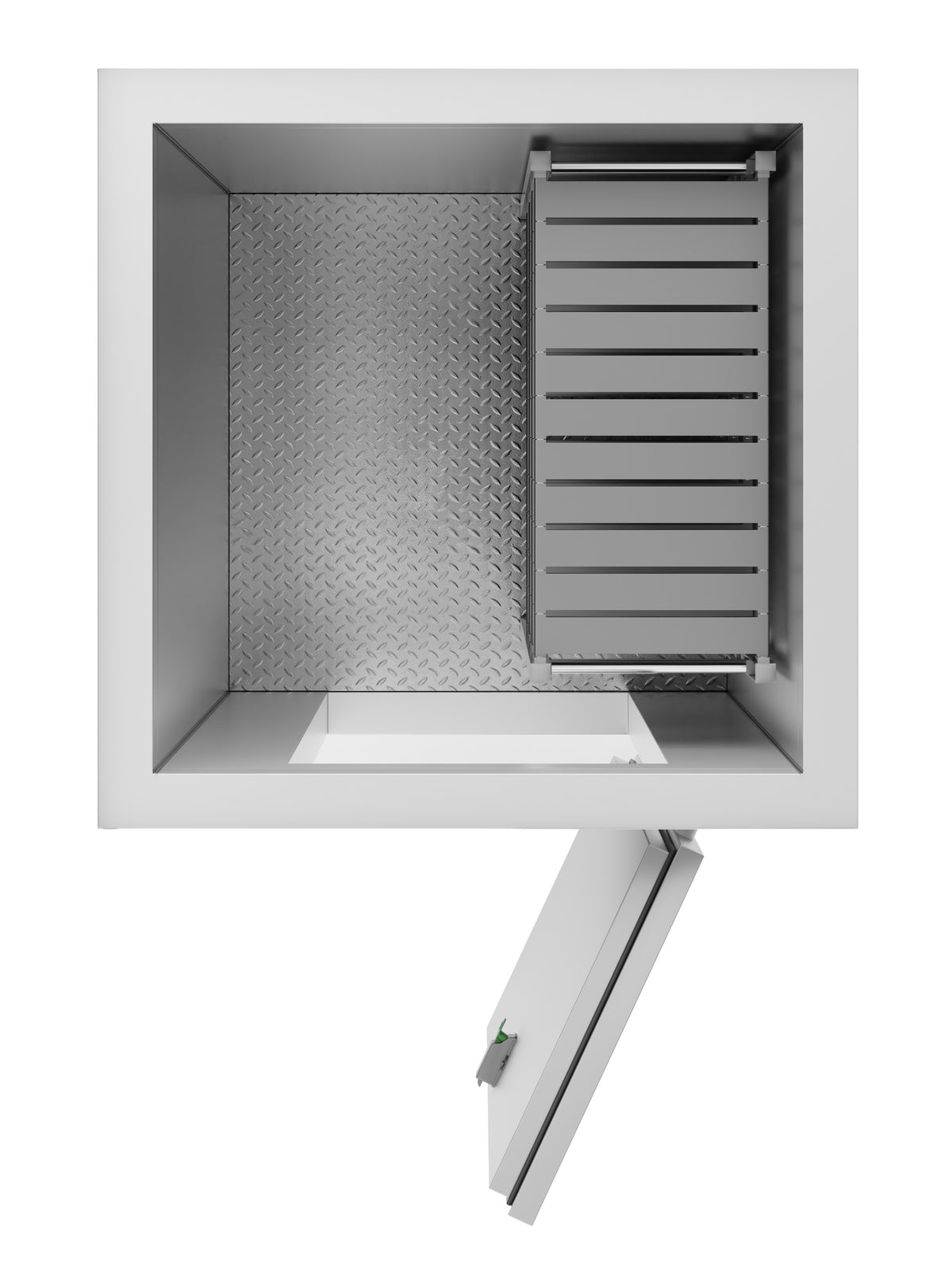 KOEL/VRIESCEL 1360X1360X2200 - aanvullende productfoto 3