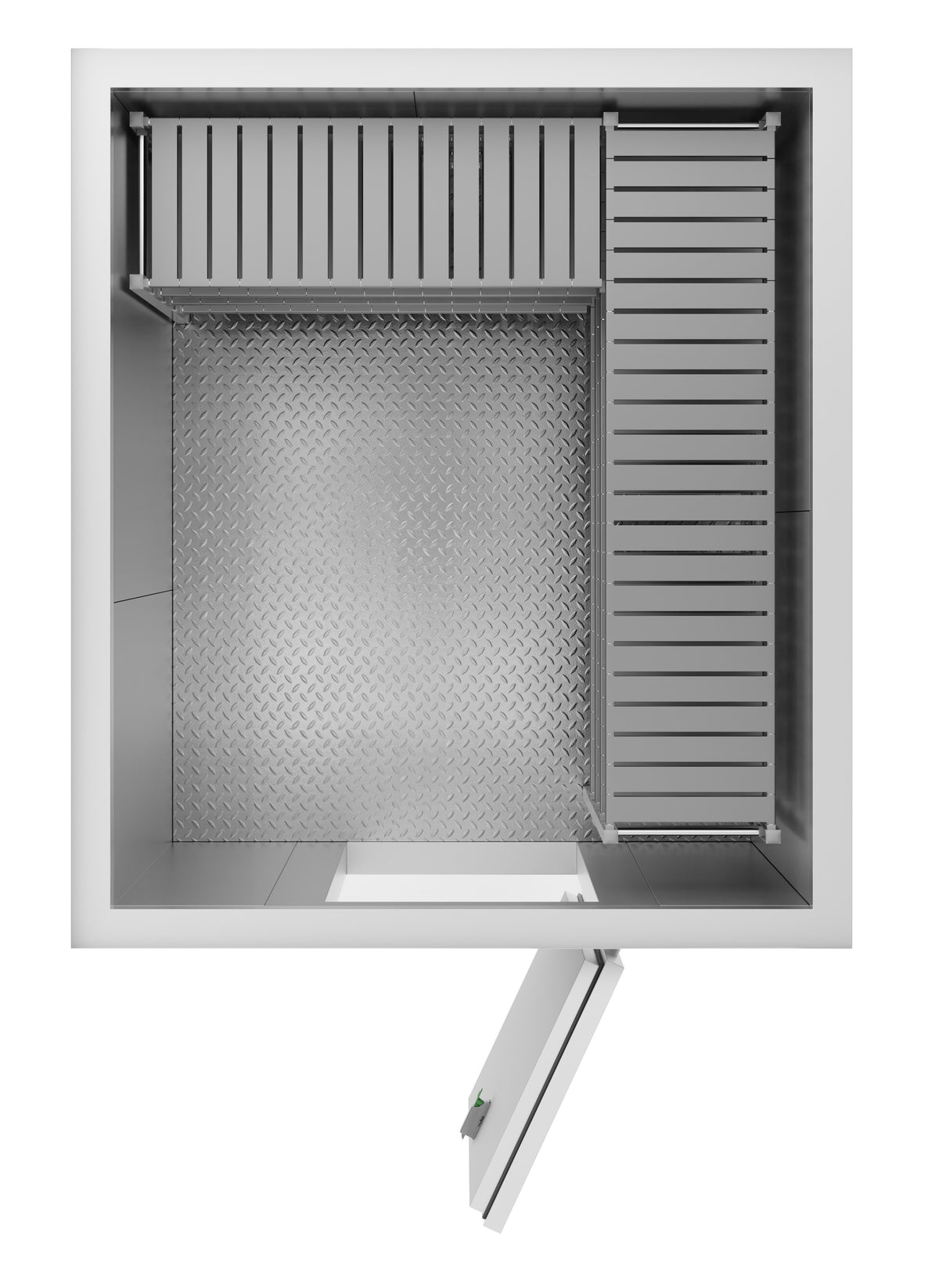 KOEL/VRIESCEL 1960X2260X2200 *TRANSPORT OP AANVRAAG* - aanvullende productfoto 3