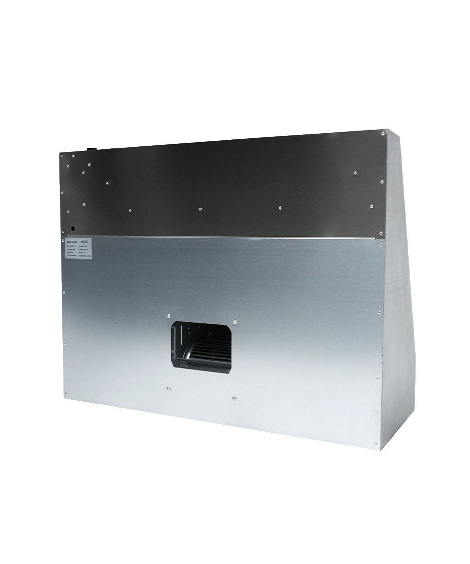 Wall-mounted extractor hood complete - 1200x900 mm - Combisteel 7088.0010