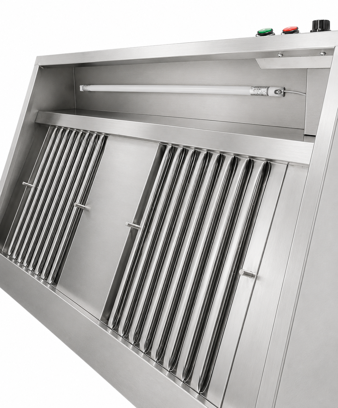 Wall-mounted extractor hood complete - 1200x900 mm - Combisteel 7088.0010