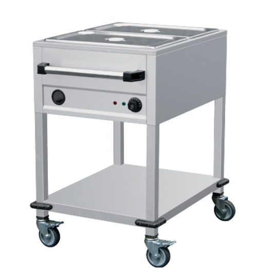 BAIN-MARIE TROLLEY 2/1 - 7088.0200