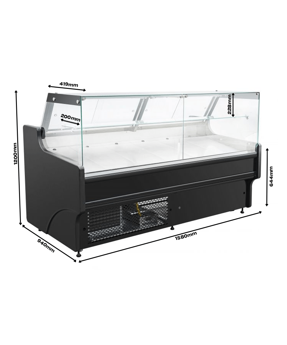 KOELVITRINE THOMAS 1.5 - aanvullende productfoto 11