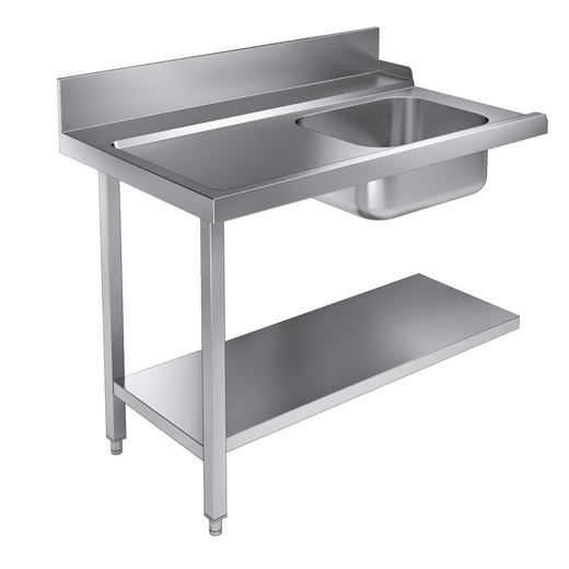 Aanvoertafel bodemschap 1200 links tbv 7082.0070 - 0075 - Combisteel 7106.1005