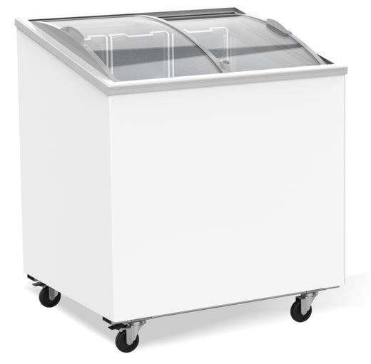 Vrieskist glasdeksel 198 l - Combisteel 7151.1000