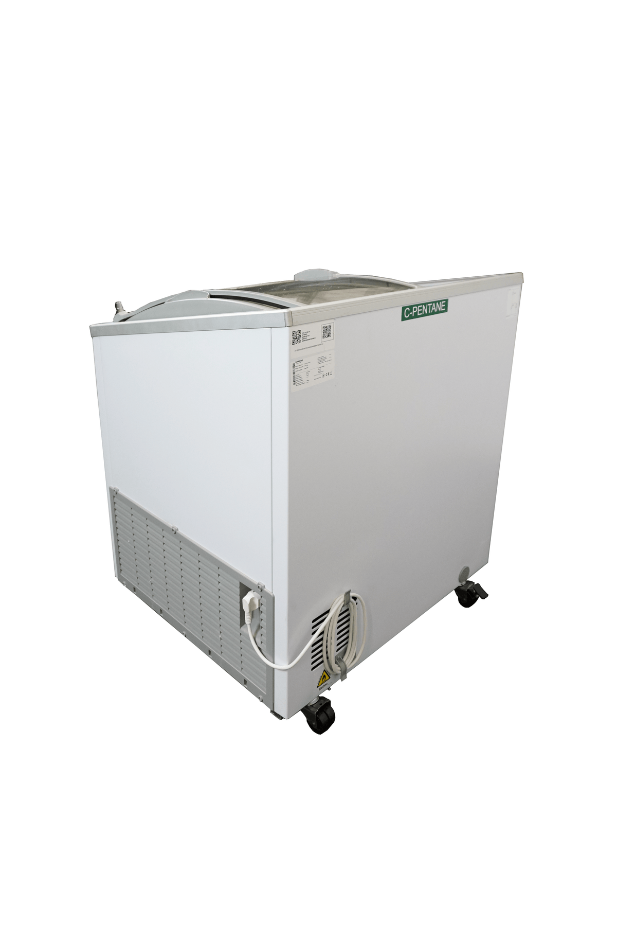 Chest freezer with glass lid 198 l - Combisteel 7151.1000