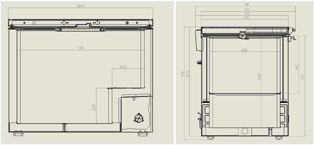 VRIESKIST RVS DEKSEL 305 L - aanvullende productfoto 1