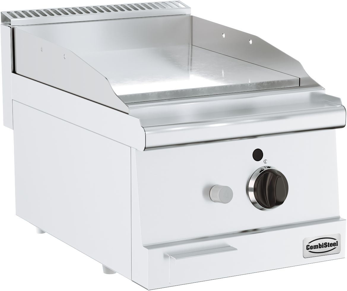 BASE 600 GASBAKPLAAT CHR. ENKEL - 7178.0055