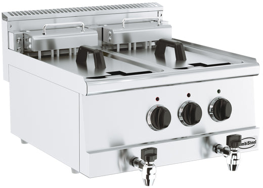 Base 600 friteuse elektrische 2X10 l - Combisteel 7178.0095