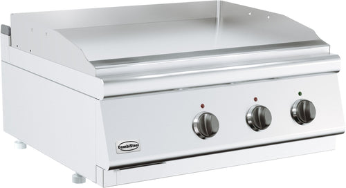 BASE 700 BAKPLAAT ELEK. CHROOM DUBBEL TAFELMODEL - 7178.0270