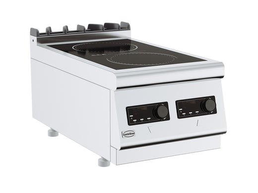 Base 700 inductie kookunit elektrische 2 pl. tafelmodel - Combisteel 7178.0330