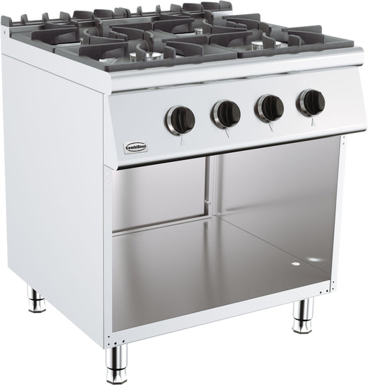 Base 700 gaskooktafel 4 br. - Combisteel 7178.0405