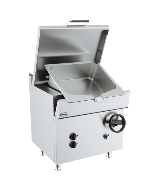 BASE 700 EL. KANTELBARE BRAADSLEDE - geopend