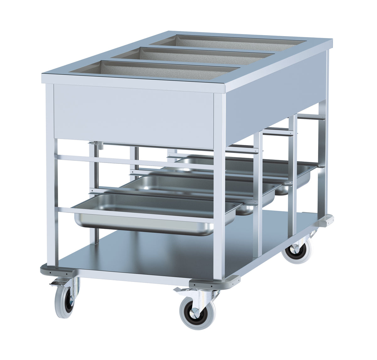 BAIN-MARIE TROLLEY 3/1 - aanvullende productfoto 4