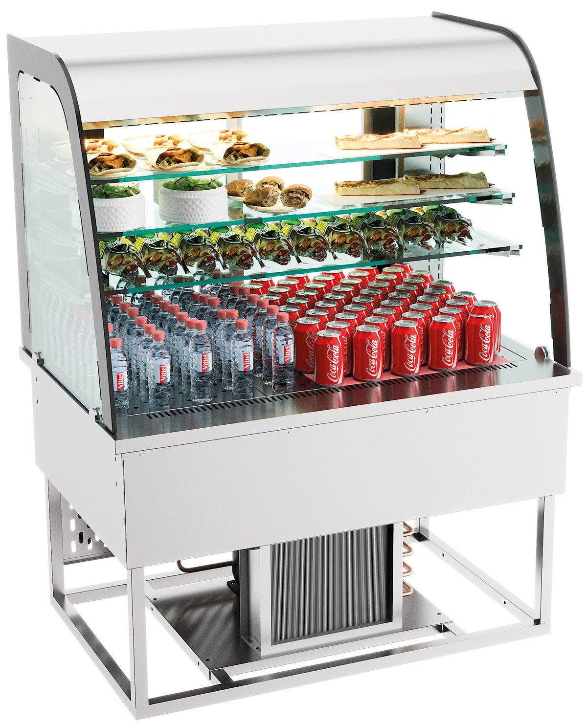 DROP-IN KOELVITRINE 140L OPEN - 7178.2010