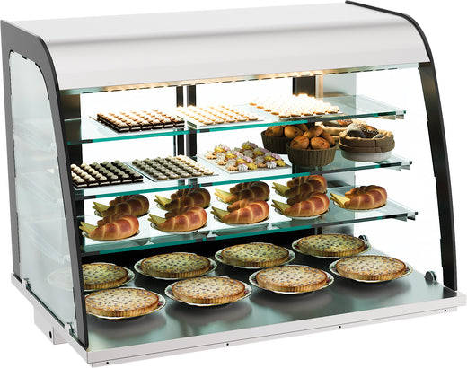 Drop-in neutraal vitrine 140 l open - Combisteel 7178.2030