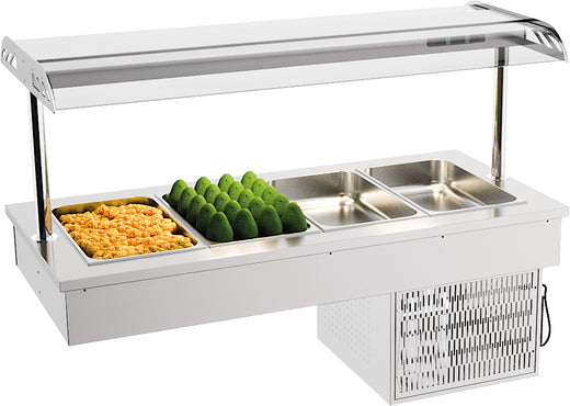 Drop-in gekoelde bak 4/1 - Combisteel 7178.2045