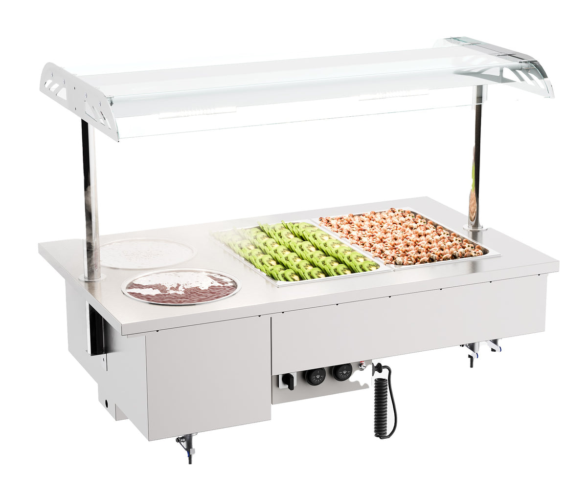 DROP-IN BAIN-MARIE MET BOWLS 2/1 - 7178.2070