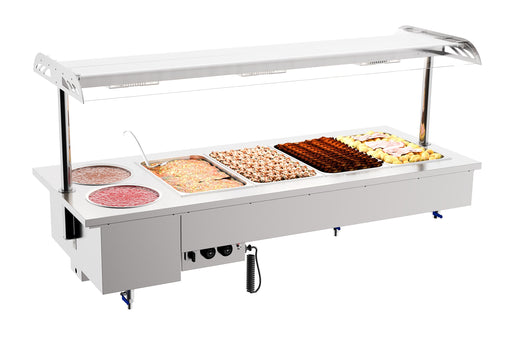 Drop-in bain-marie met bowls 4/1 - Combisteel 7178.2080
