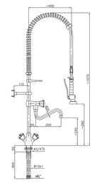 SPOELDOUCHE 1-GATS - aanvullende productfoto 1