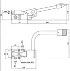 VOETBEDIENING INDIRECT 1 PEDAAL - aanvullende productfoto 1