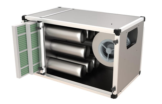 Geurfilterkast met motor 3250M3 - Combisteel 7223.0500