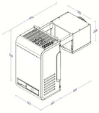 WANDUNIT INHANG KOEL 6,6-12,6 M3 MET ONLINE VERBINDING - aanvullende productfoto 2