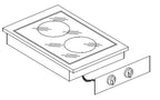 KERAMISCHE KOOKUNIT 2 ZONES - 7266.0035