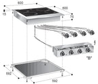 KERAMISCHE KOOKUNIT 4 ZONES - aanvullende productfoto 1